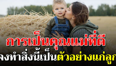 11 แบบ อ ย่ า ง ที่พ่อแม่ที่ดีควรเป็น แบบ อ ย่ า ง ให้ลูกเห็น