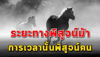 (เรื่องนี้เขียนได้ดีมาก) เขาว่าระยะทางพิสูจน์ม้า การเวลานั้นพิสูจน์คน